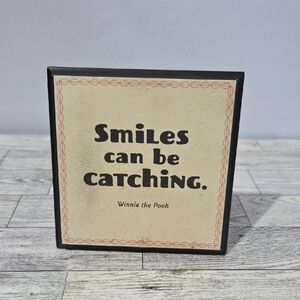 Disney Hallmark Winnie the Pooh Quote Sign